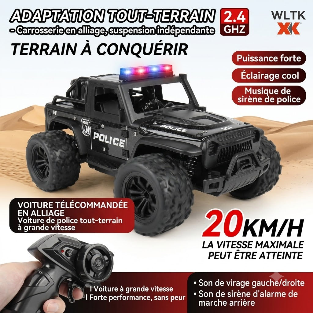 Voiture de police rc
