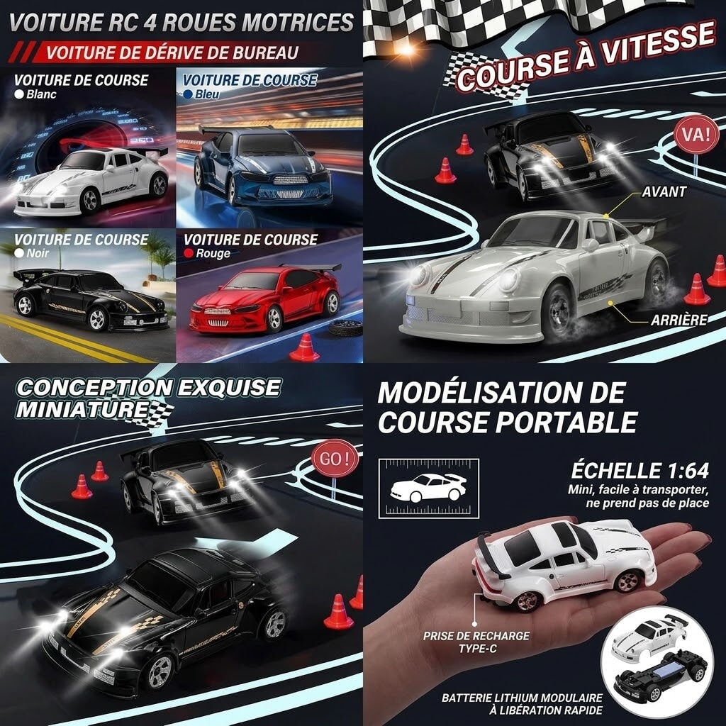 4wd voiture télécommandée drift Voiture télécommandée