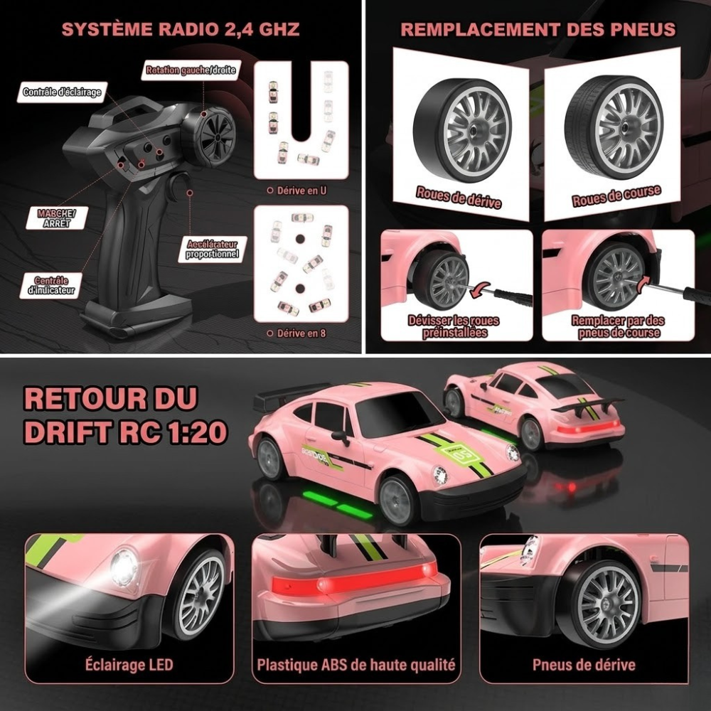 Voiture rc drift débutant