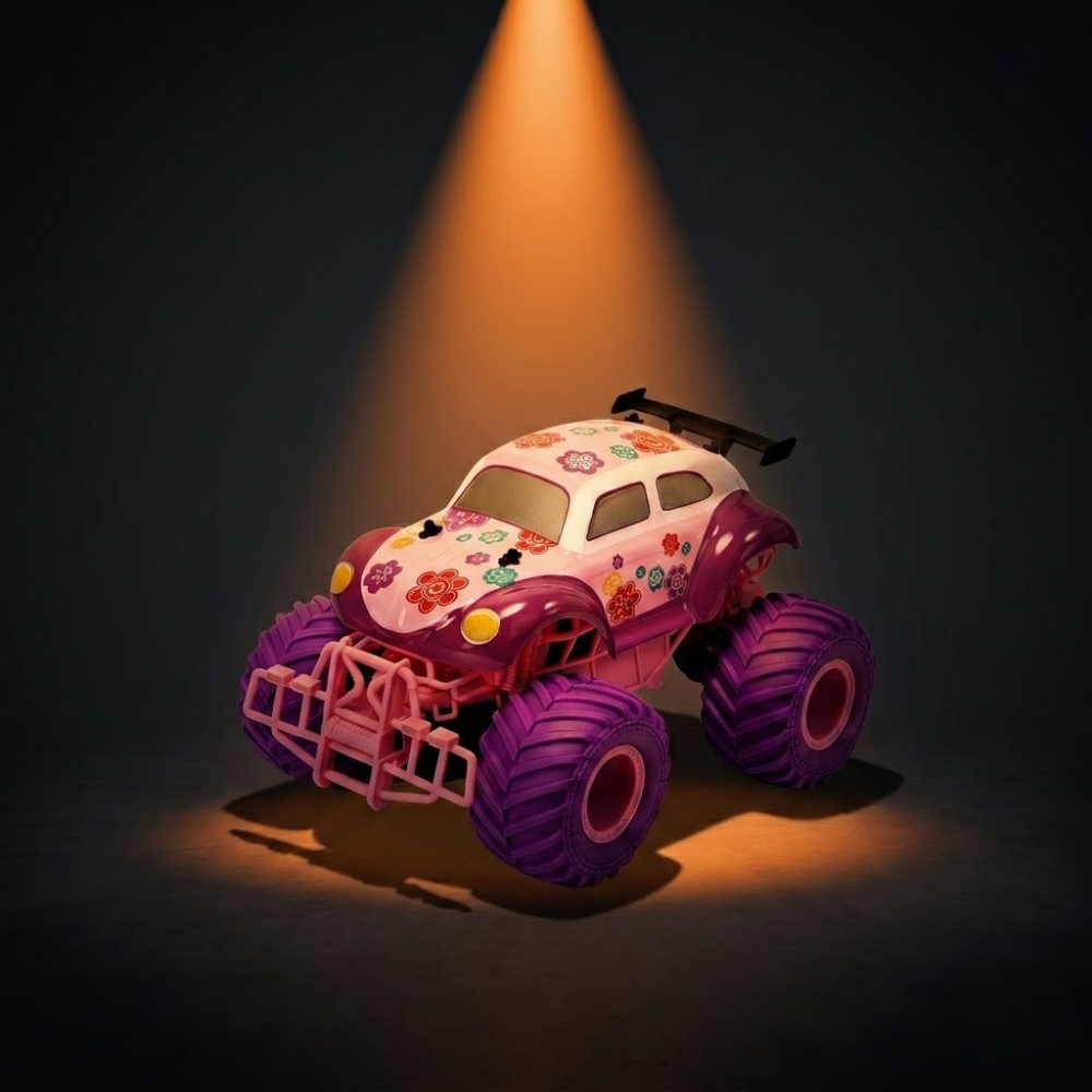Voiture télécommandée rose 3 ans
