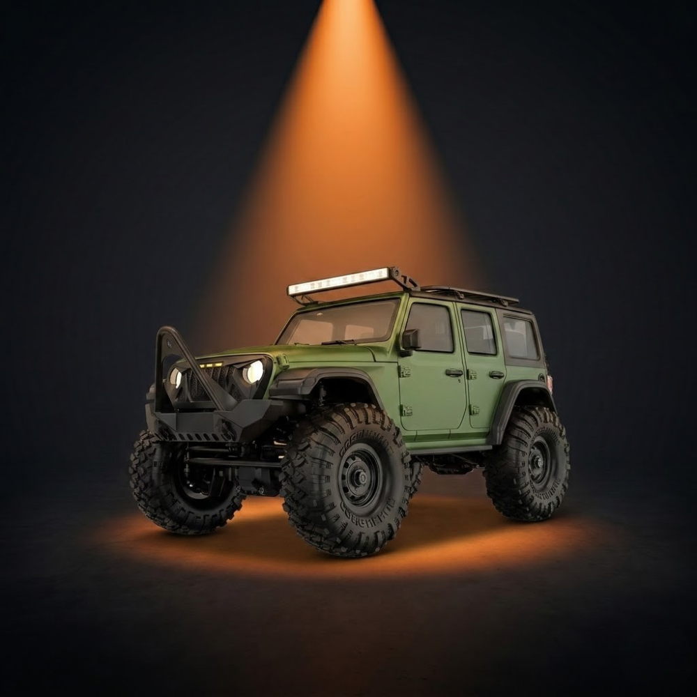 Voiture télécommandée tout terrain 4x4 solide