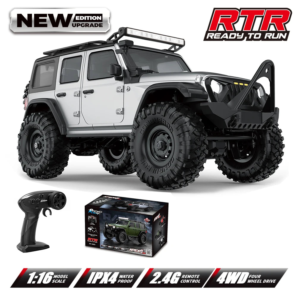 Voiture télécommandée tout terrain 4x4 solide