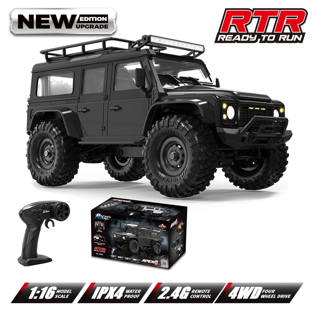 Voiture télécommandée tout terrain 4x4 solide