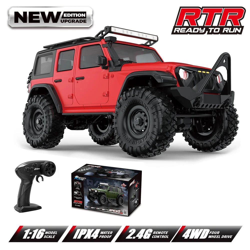 Voiture télécommandée tout terrain 4x4 solide