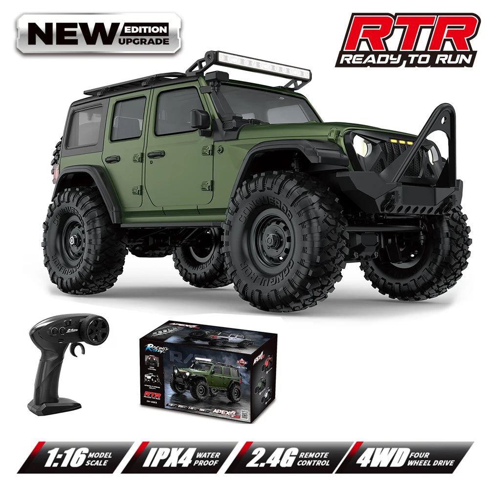 Voiture télécommandée tout terrain 4x4 solide