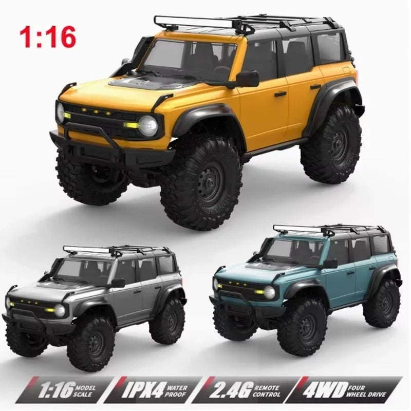 Voiture télécommandée tout terrain 4x4 solide
