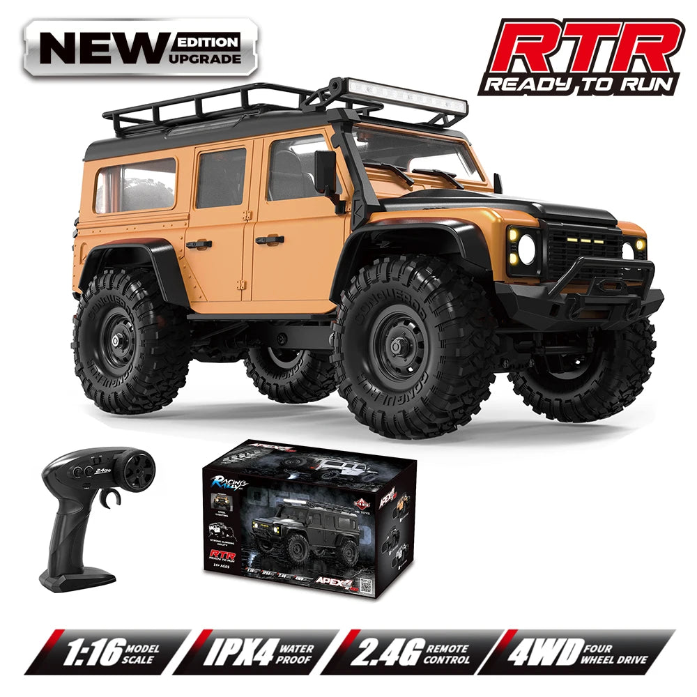 Voiture télécommandée tout terrain 4x4 solide