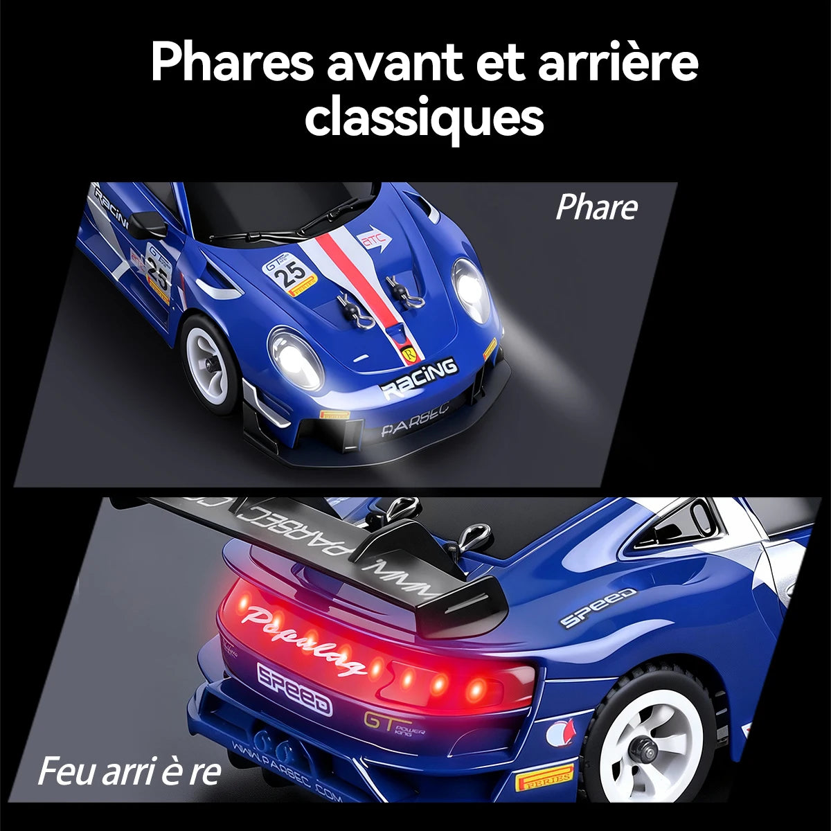 Voiture télécommandée 30 km h