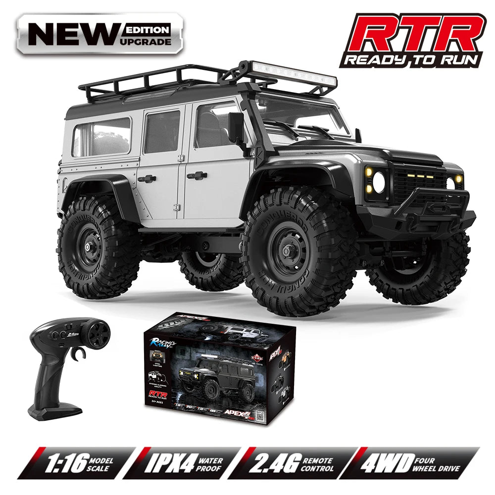 Voiture télécommandée tout terrain 4x4 solide