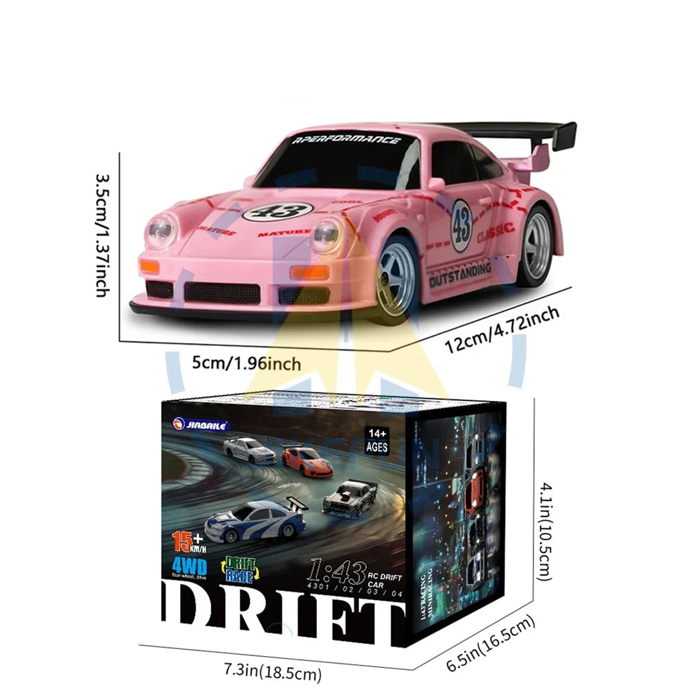 Voiture télécommandée rose