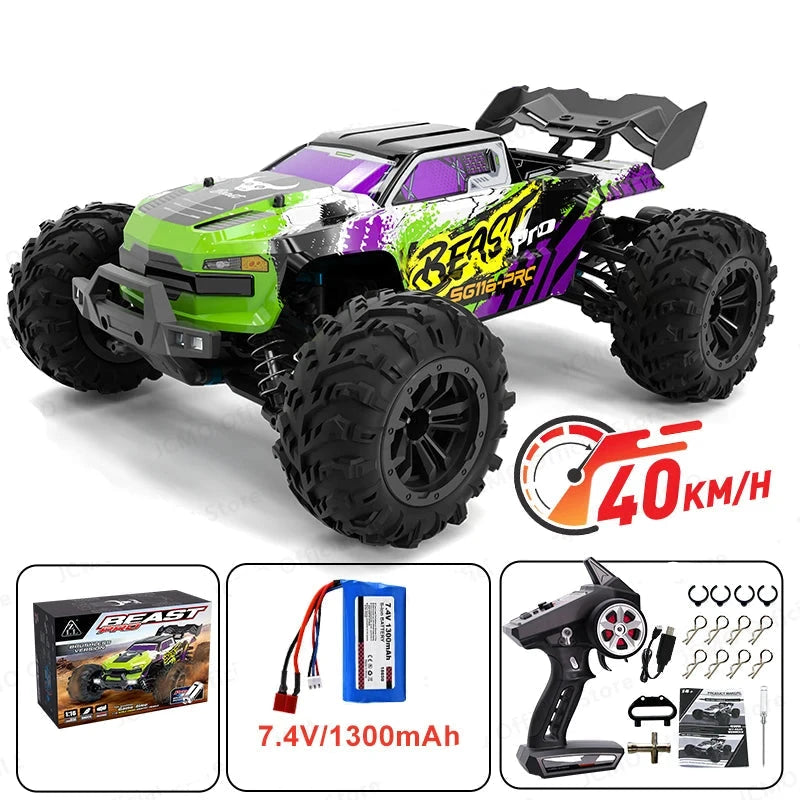 Buggy 4x4 radiocommandé Voiture télécommandée SG116PRO-Gift Box
