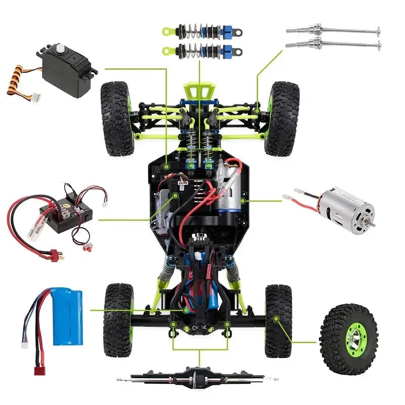 Buggy radiocommandé 1/12 tout terrain Voiture télécommandée