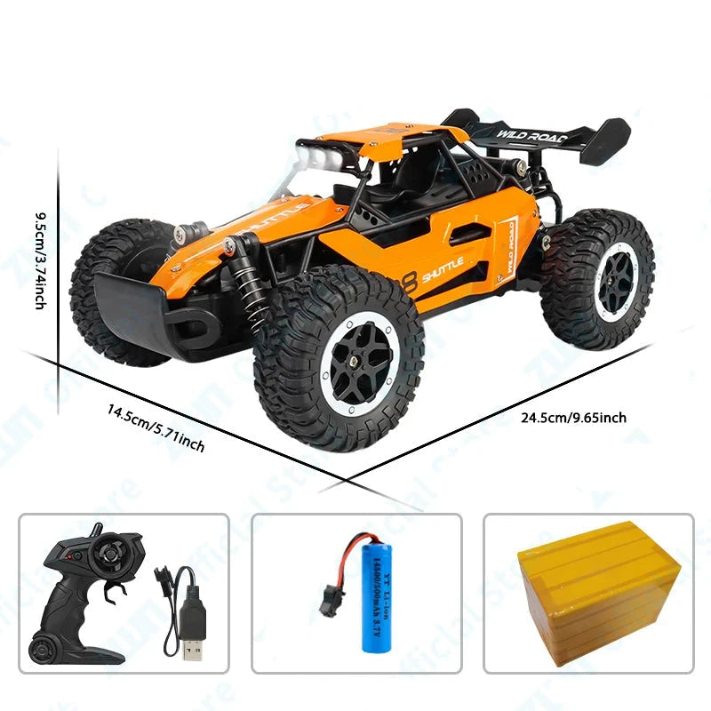 Buggy télécommandé puissant Voiture télécommandée Orange