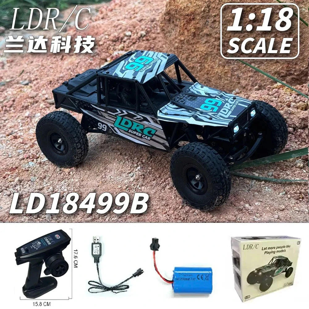 Mini rc buggy Voiture télécommandée Bleu