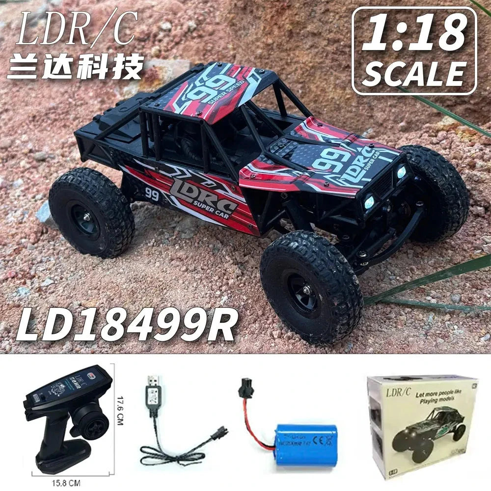 Mini rc buggy Voiture télécommandée Rouge