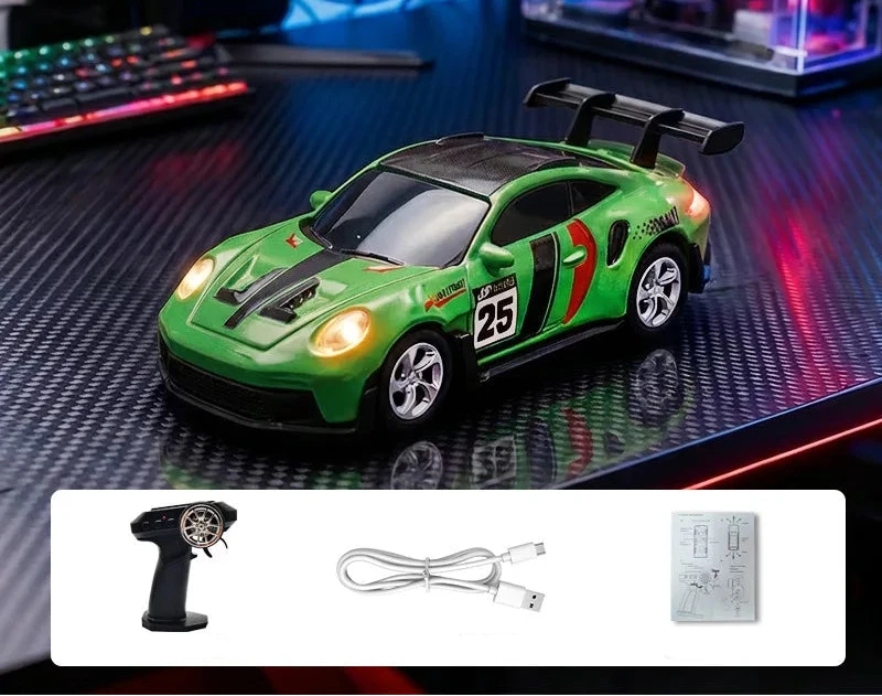 Mini rc voiture Voiture télécommandée Vert