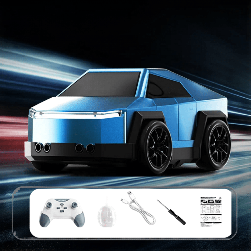 Mini voiture drift télécommandée Voiture télécommandée Bleu