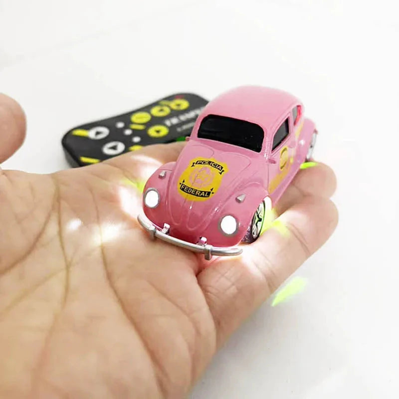 Mini voiture électrique télécommandée Voiture télécommandée Rose
