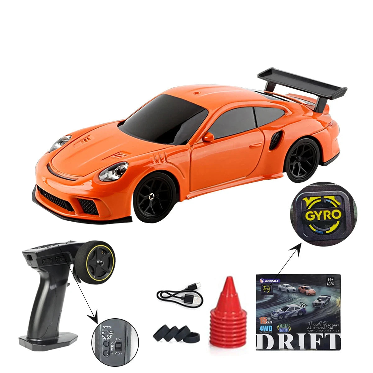 Mini voiture rc 1 43 Voiture télécommandée 5