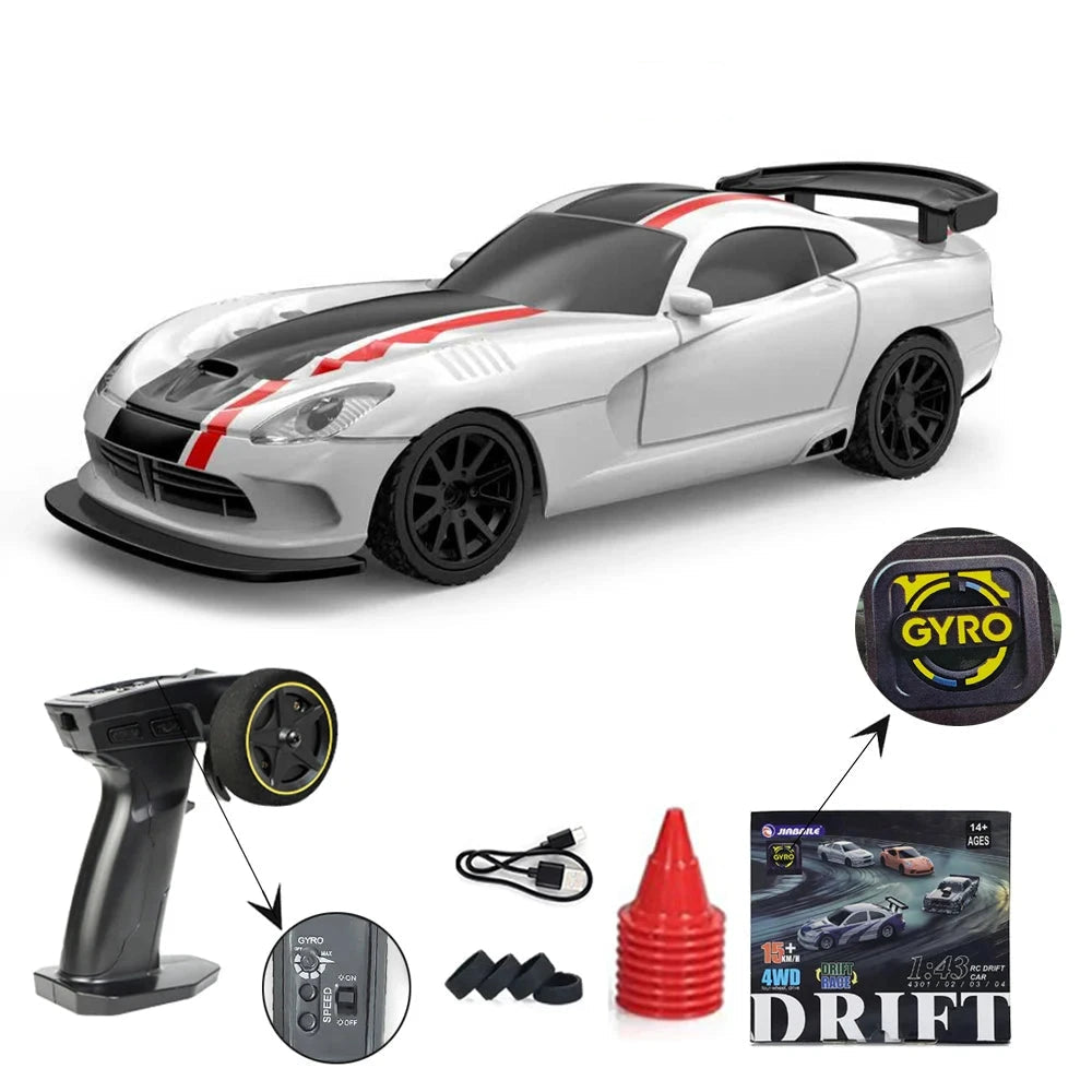 Mini voiture rc 1 43 Voiture télécommandée 6