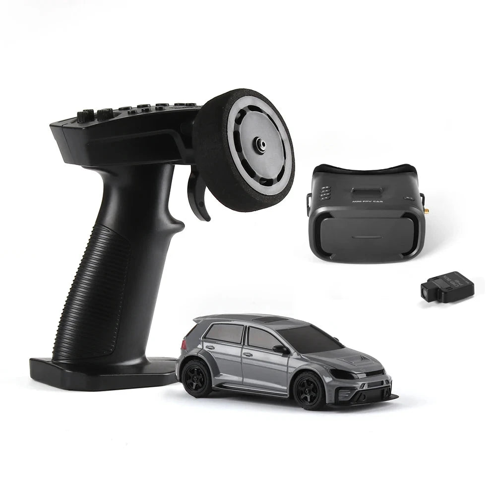 Mini voiture télécommandée avec caméra Voiture télécommandée Couleur grise avec caméra 