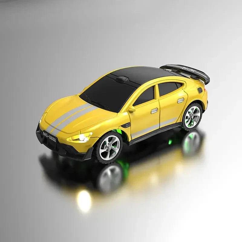 Petite voiture télécommandée enfant Voiture télécommandée Jaune