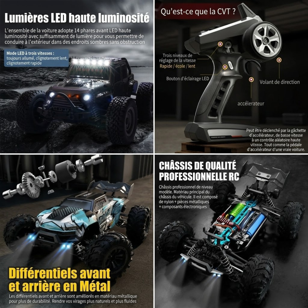 Voiture rc 70 km h