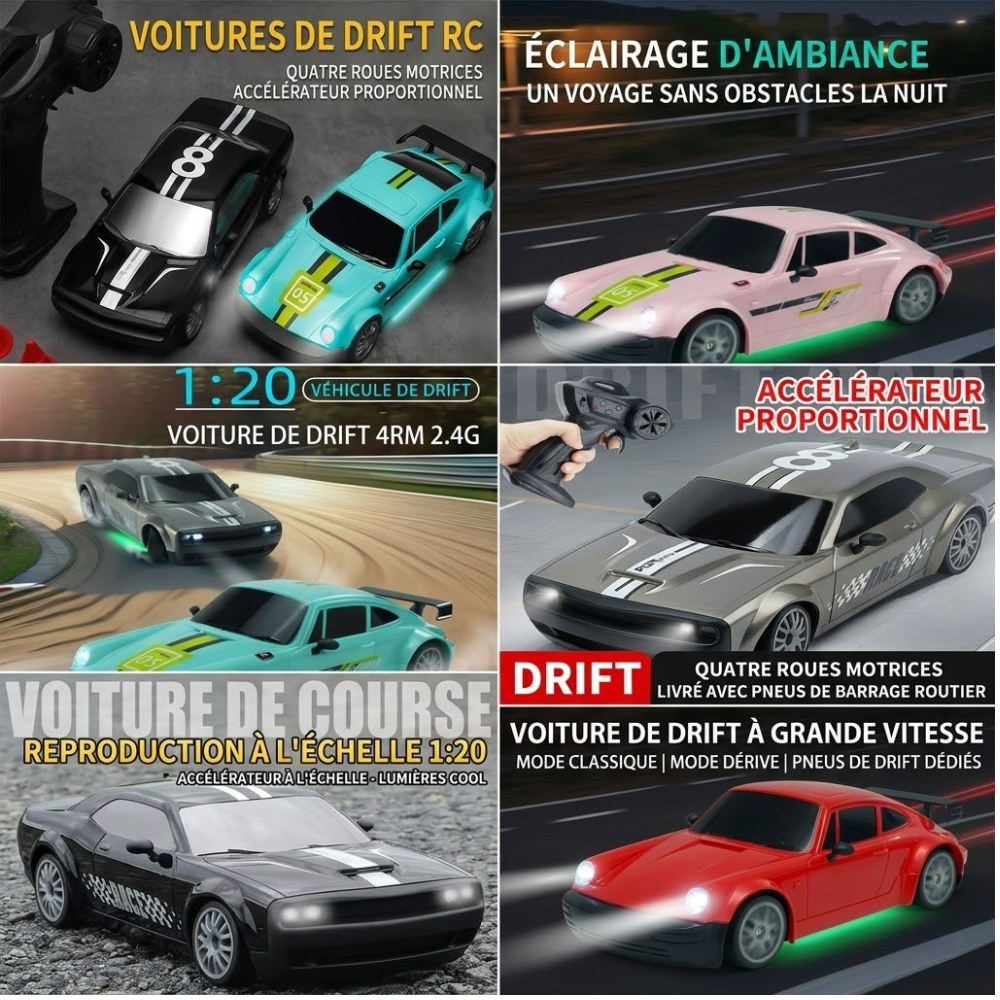 Voiture télécommandée Porsche 911