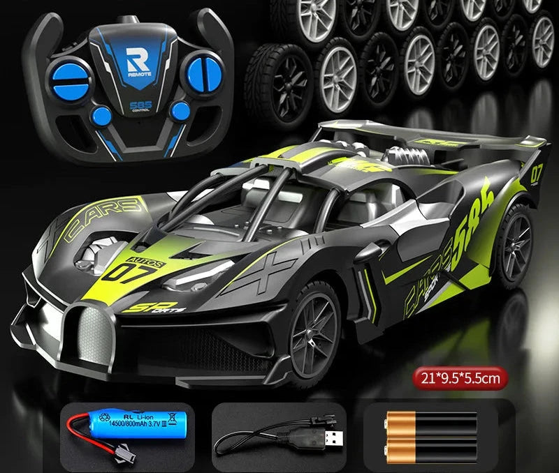 Radiocommande rc voiture Voiture télécommandée Vert