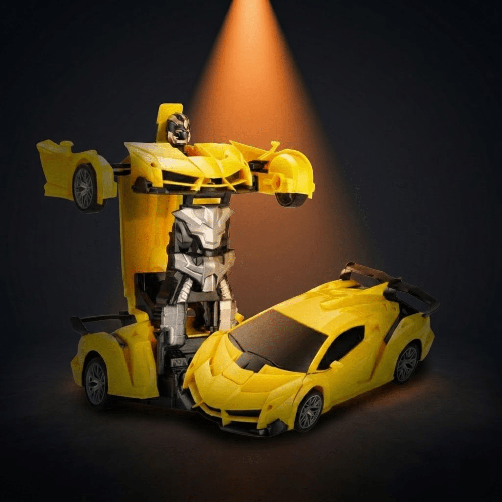 Robot voiture transformable et télécommande Voiture télécommandée