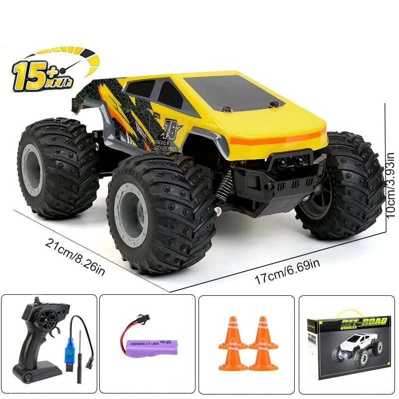 Tout terrain pour le drift voiture télécommandée Voiture télécommandée Jaune