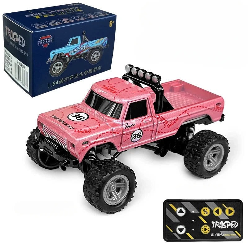 Tout terrain voiture télécommandée 4x4 Voiture télécommandée Rose