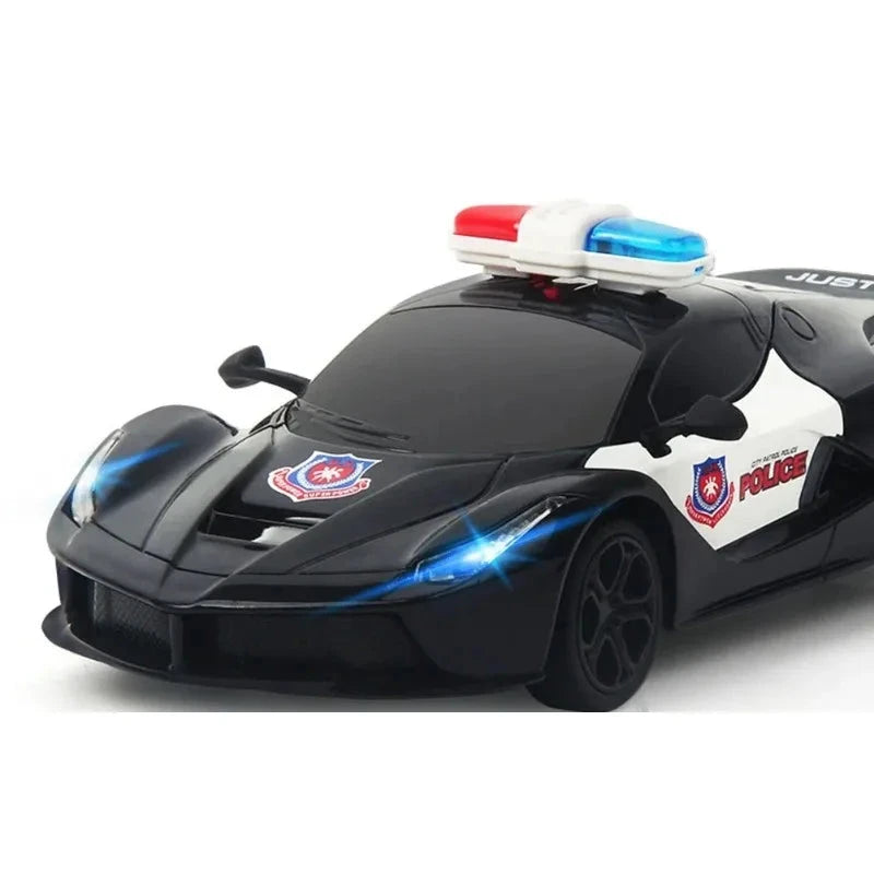 Voiture de course police télécommandée Voiture télécommandée