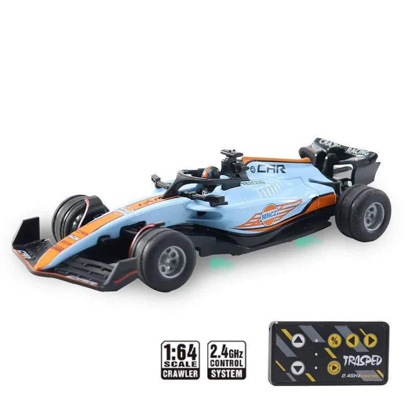 Voiture f1 télécommandée Voiture télécommandée Orange & bleu