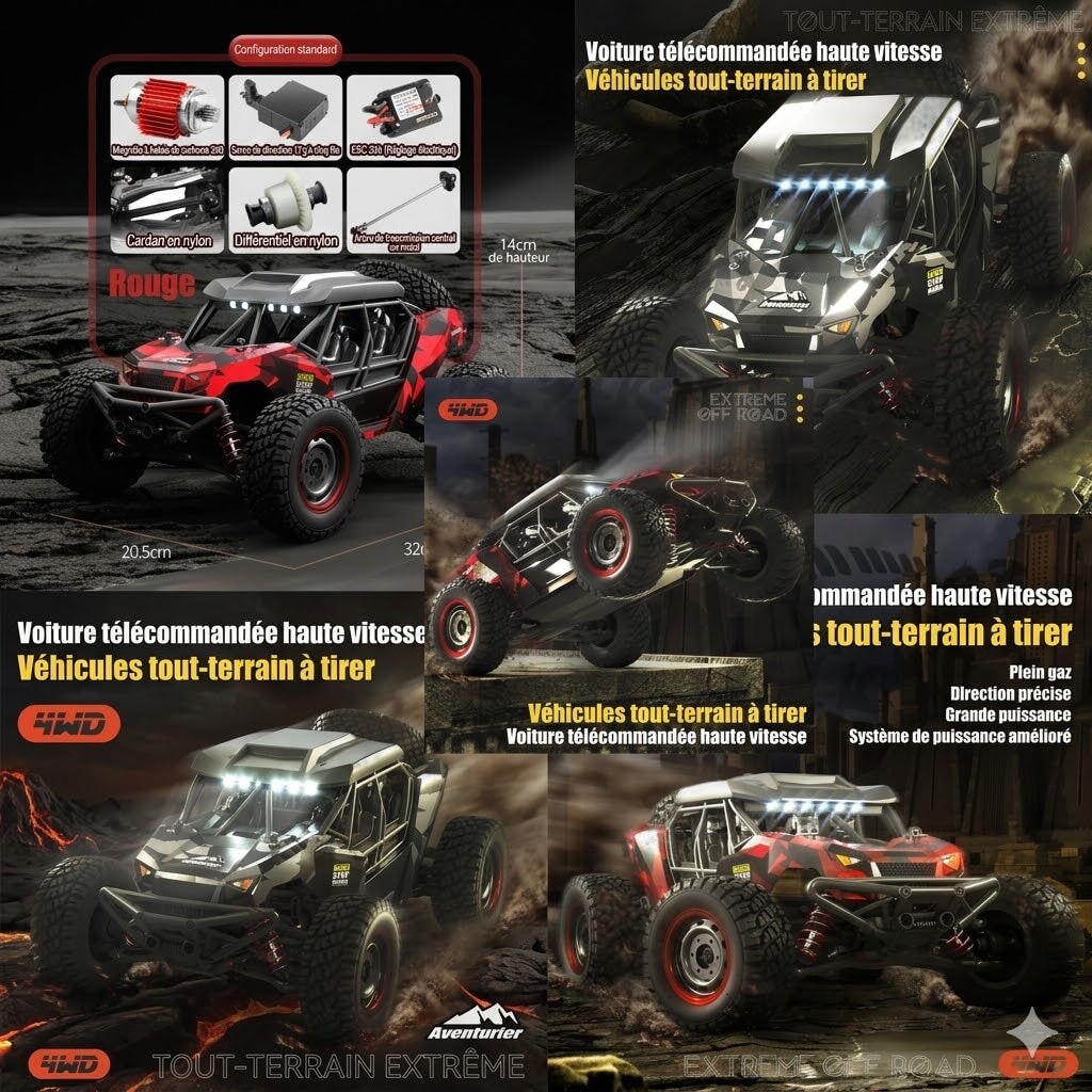 Voiture rc 50 km h Voiture télécommandée