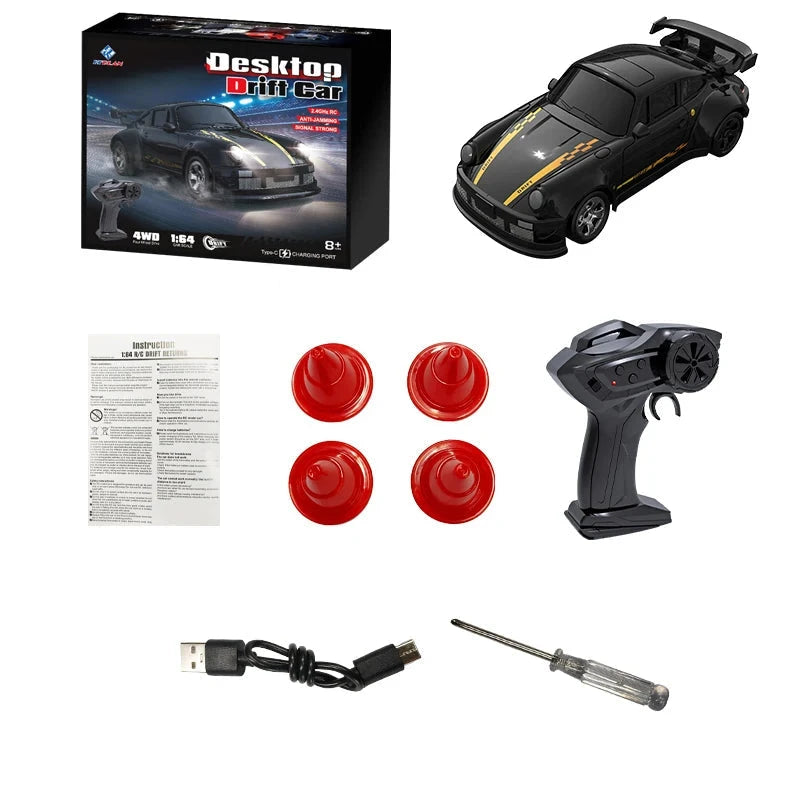 Voiture rc haute vitesse Voiture télécommandée Noir