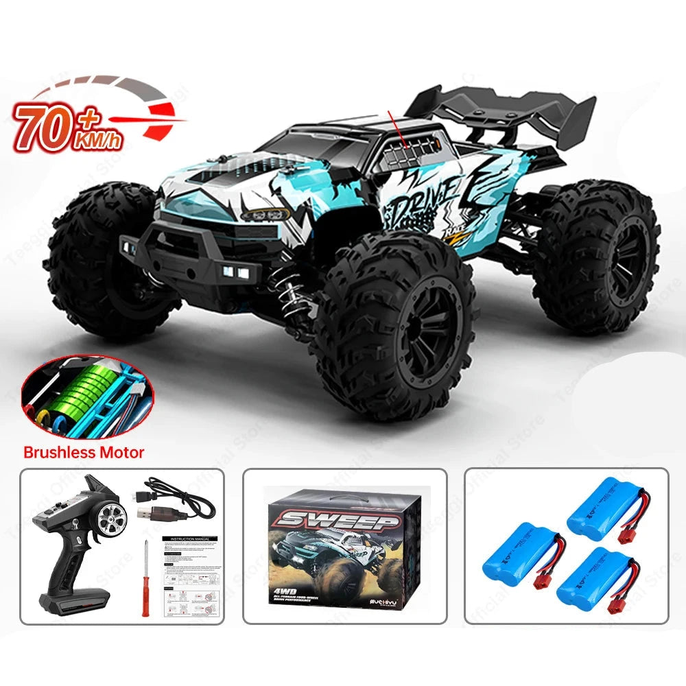 Voiture rc tout terrain 70 km/h Voiture télécommandée 1