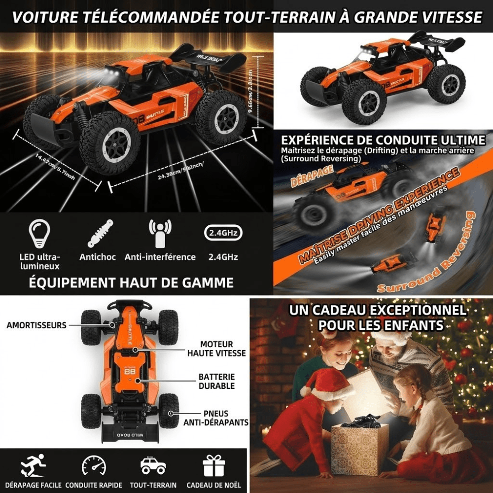 Voiture télécommandée buggy Voiture télécommandée