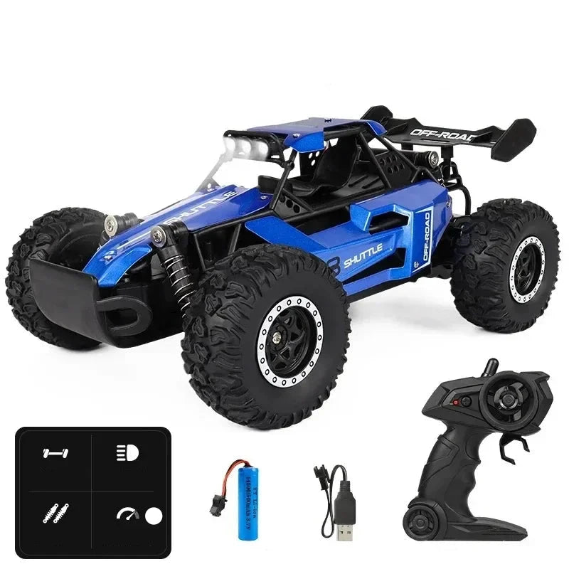 Voiture télécommandée buggy Voiture télécommandée Bleu