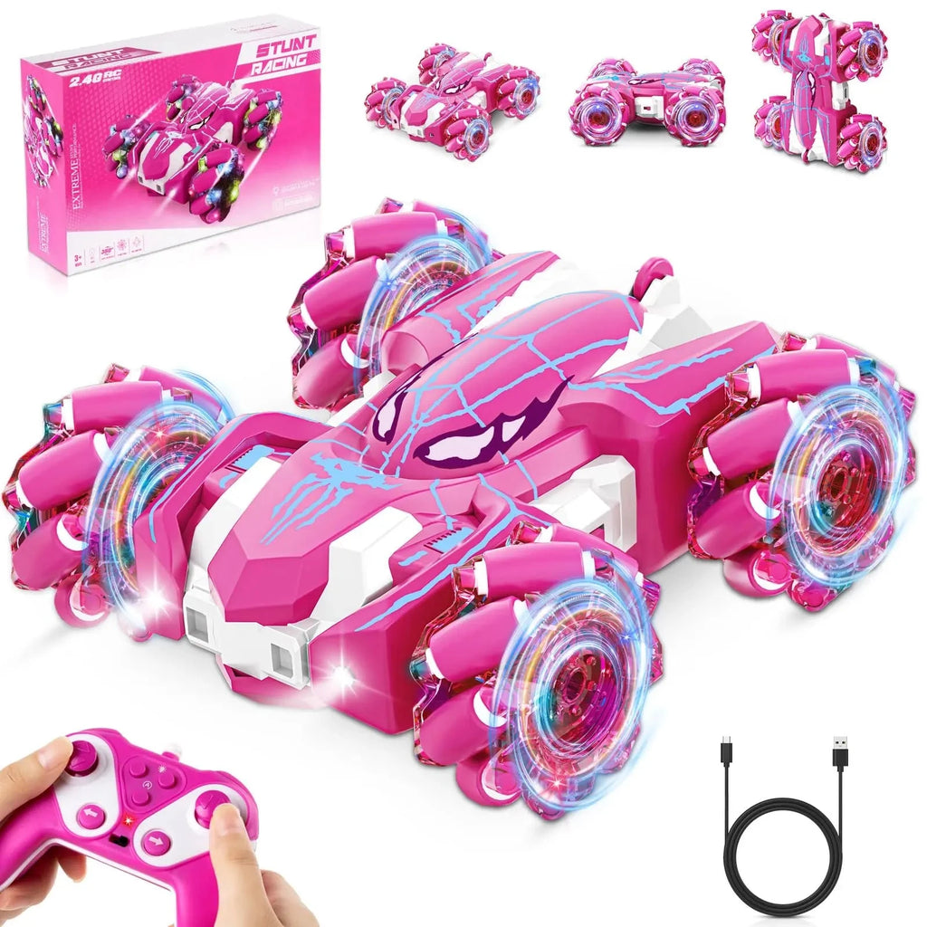 Voiture télécommandée enfant tout terrain rose Voiture télécommandée Pink 