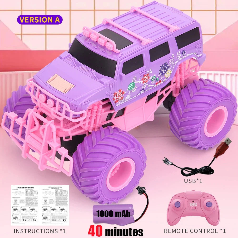 Voiture télécommandée fille 3 ans Voiture télécommandée 1 - batterie x2 
