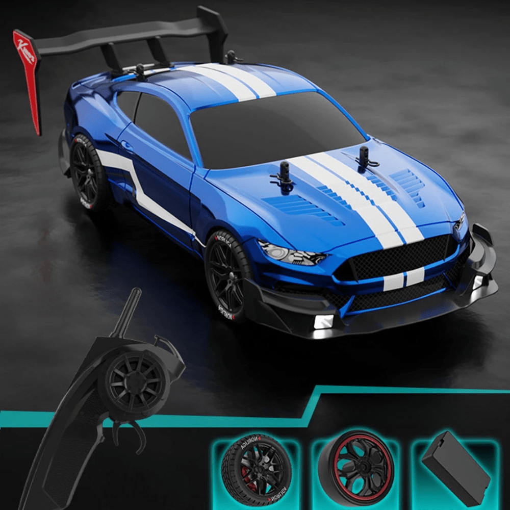 Voiture télécommandée Ford Mustang Voiture télécommandée Bleu