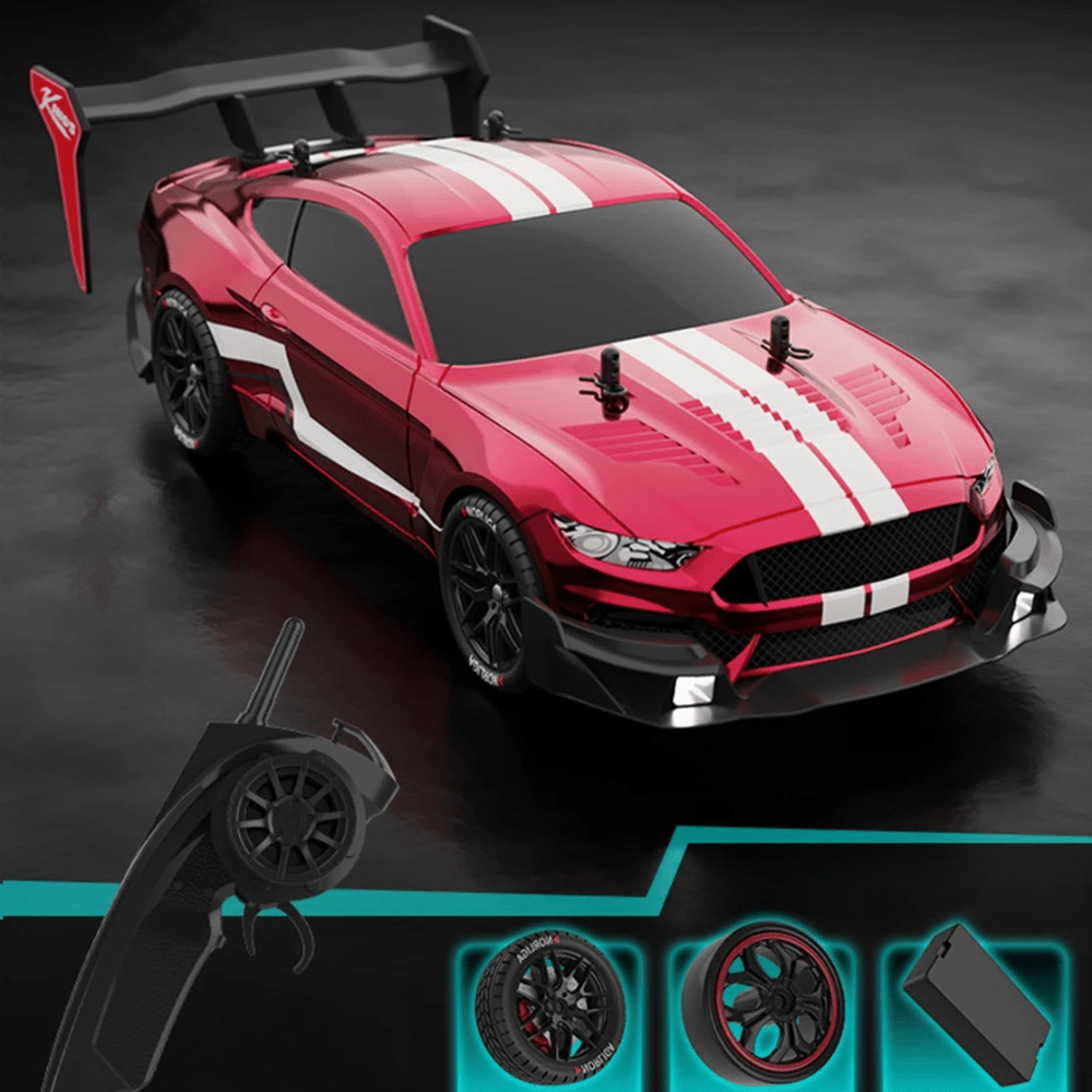 Voiture télécommandée Ford Mustang Voiture télécommandée Rouge