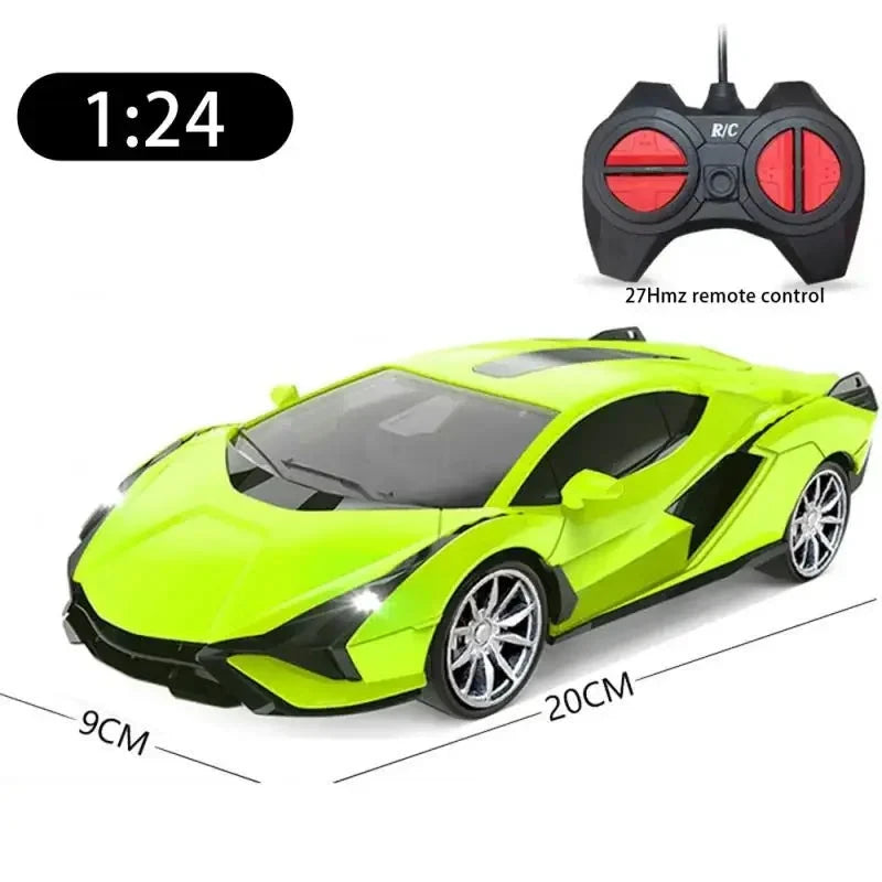 Voiture télécommandée Lamborghini Voiture télécommandée Vert