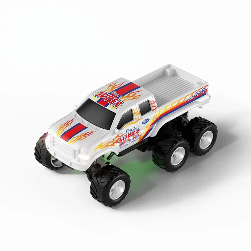 Voiture télécommandée tout terrain avec bateau Voiture télécommandée Blanc