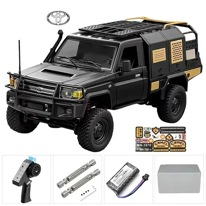 Voiture télécommandée Toyota Voiture télécommandée Noir - Batterie x1