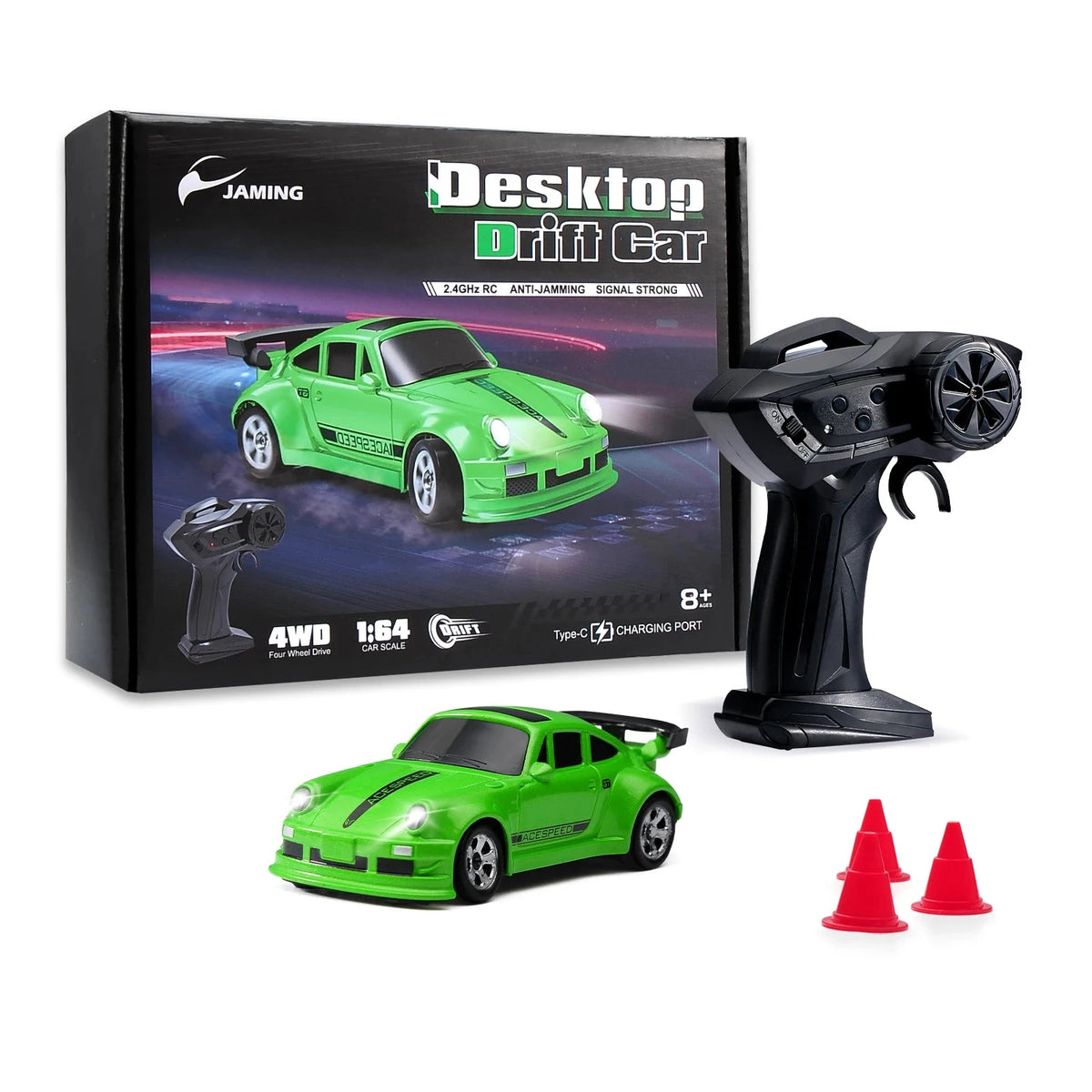 Voiture télécommandée vitesse Voiture télécommandée Vert